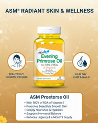 ASM PRIMROSE OIL ,VITAMEN E  (30 Chewable Tablets)