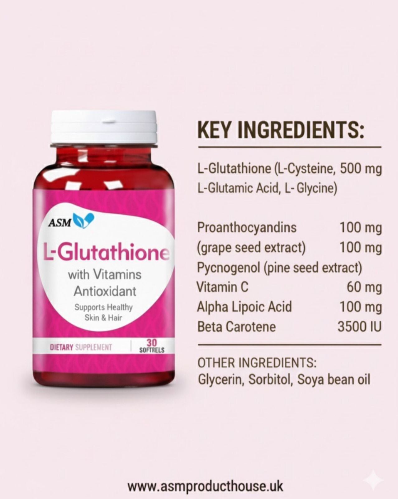 Glow from Within – ASM L‑Glutathione